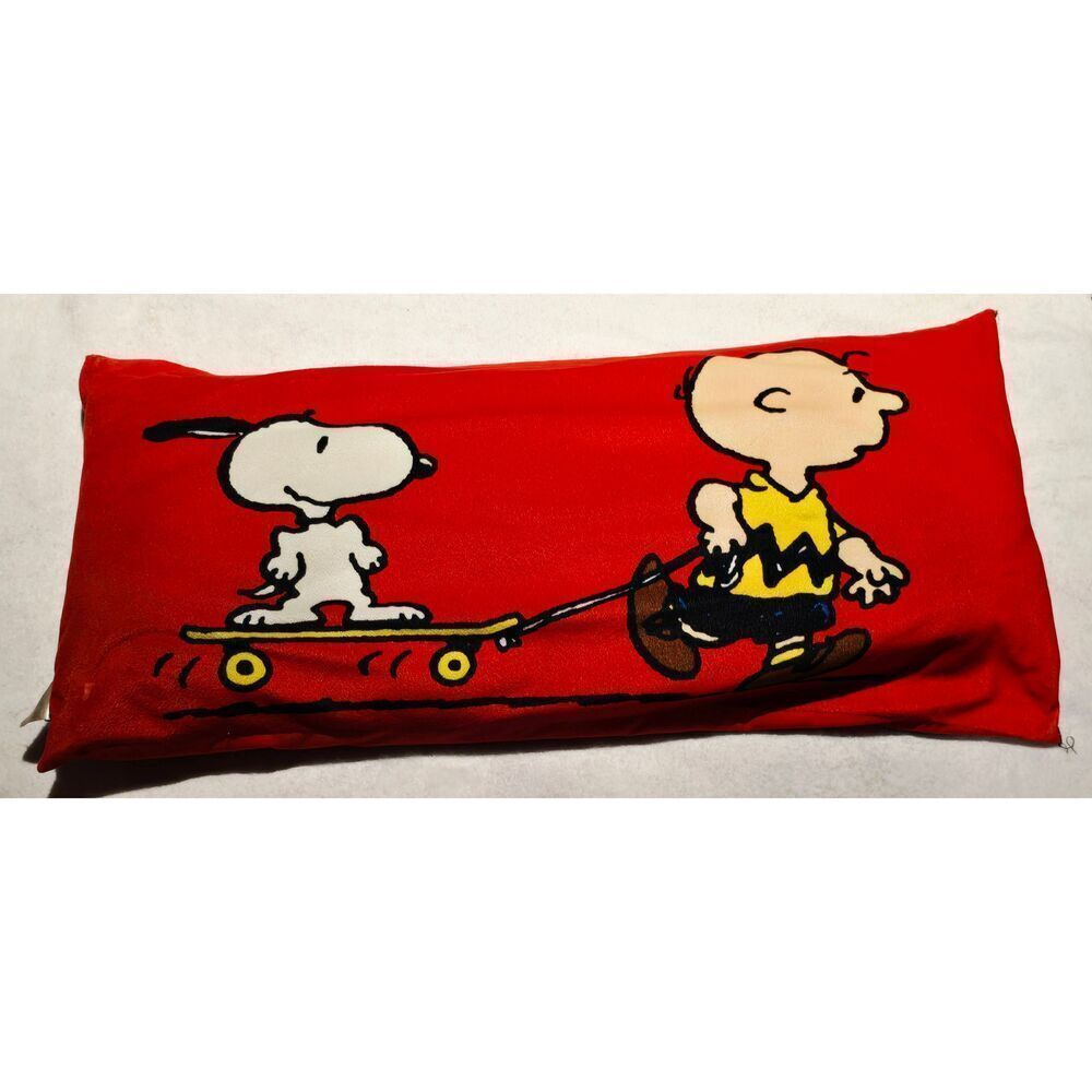 Peanuts and Snoopy Long Pillow